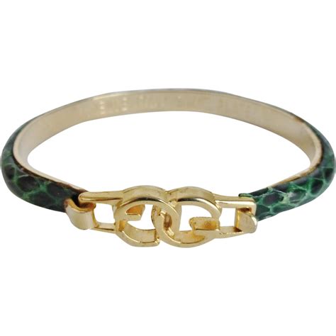 gucci green wristband|most expensive gold Gucci bracelet.